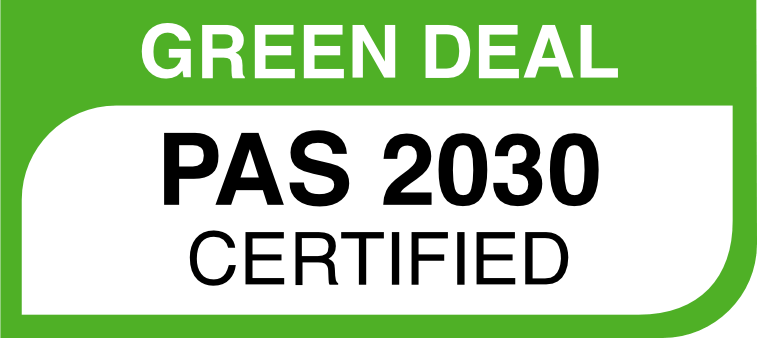 PAS 2030 Certified logo